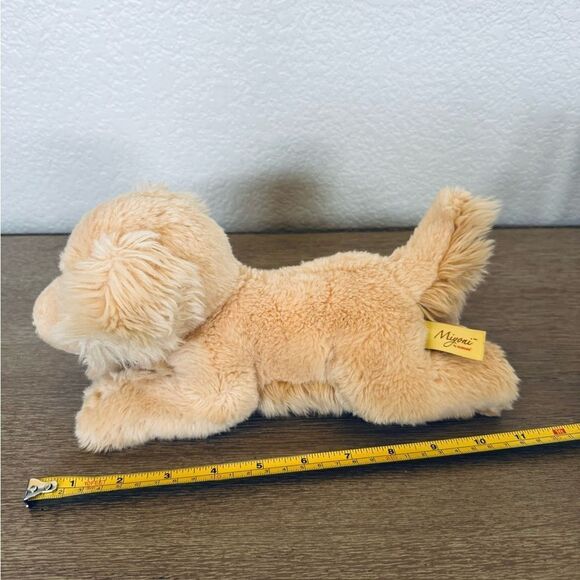 Miyoni Plush Dog Golden Retriever Yellow Lab Stuffed Animal - Picture 3 of 5